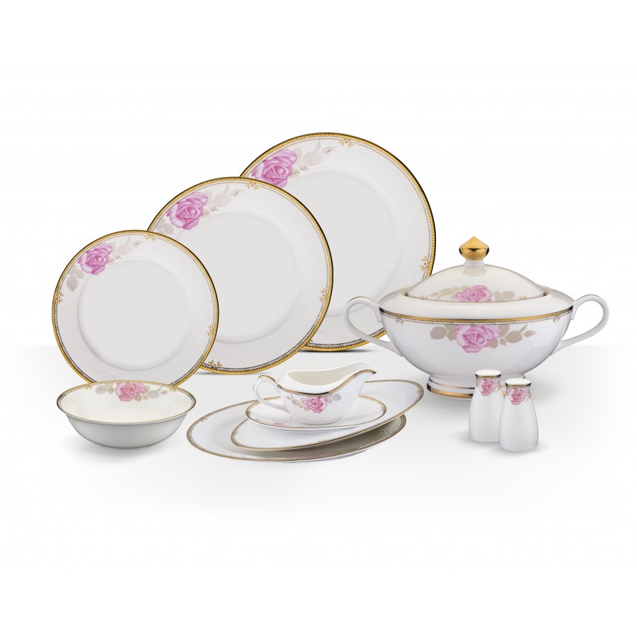 PYT-507 - Torino 74 Parça Bonechina Suplalı Y.Tk.